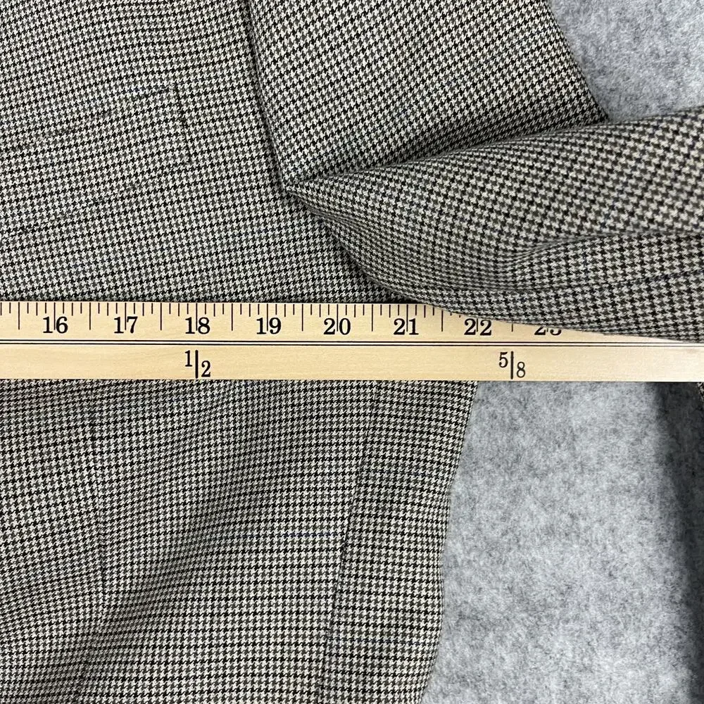 Stafford Year Round Blazer‎ Sport Coat Mens 42R Herringbone Classic Fit Travel